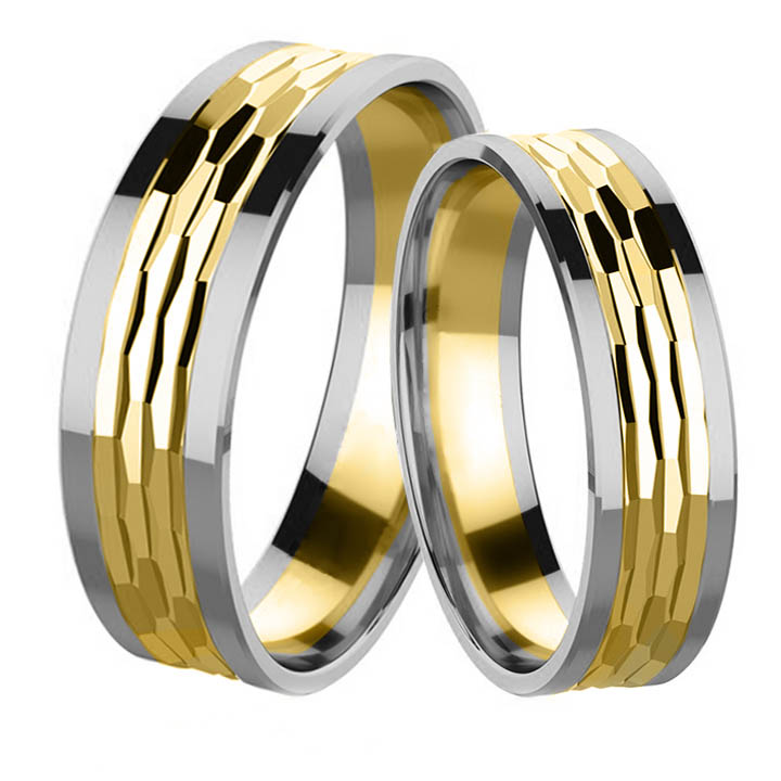 Snubní prsteny ze žlutého zlata 202531