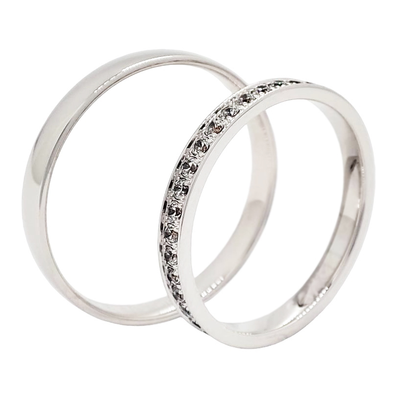 Kamínkové snubní prsteny 202630