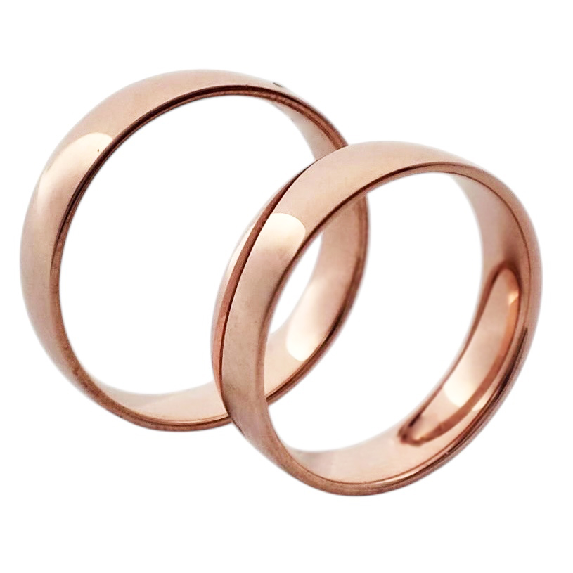 Snubní prsteny růžové zlato 202632