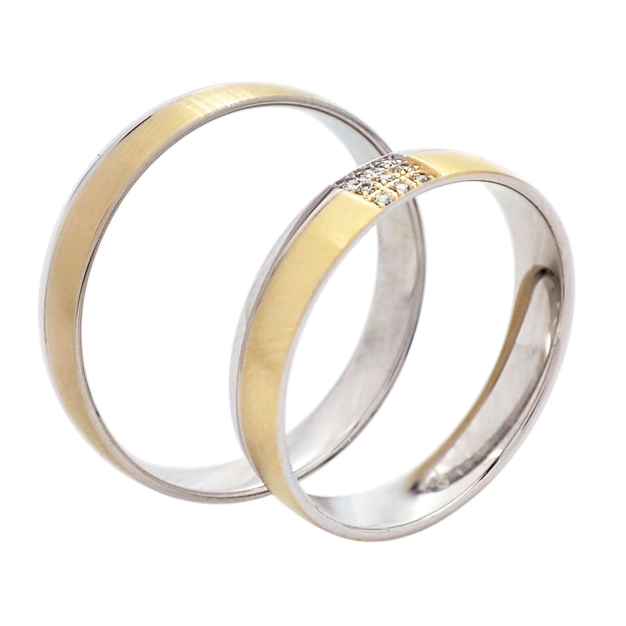Snubní prsteny barvy zlata 202646